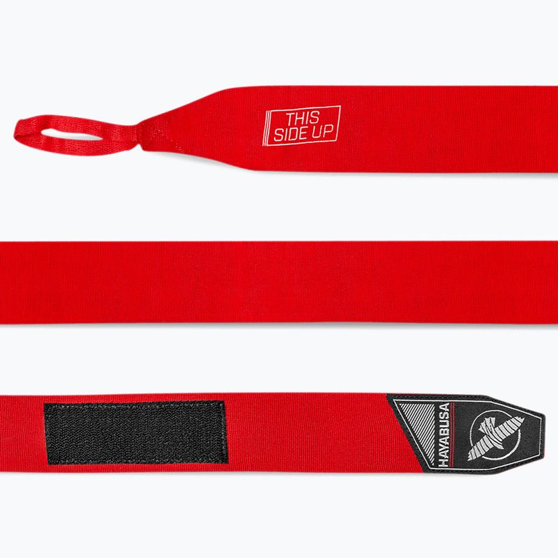 Боксерський бинт Hayabusa Perfect Stretch Handwraps 450 cm red 3