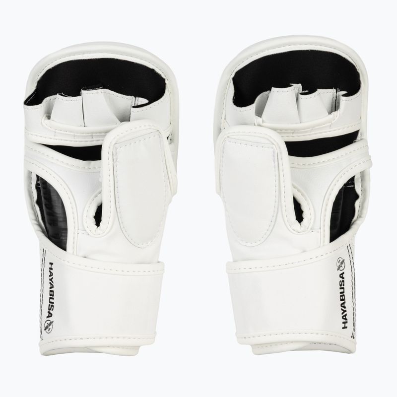 Рукавиці греплінгові Hayabusa T3 Hybrid white/black 3