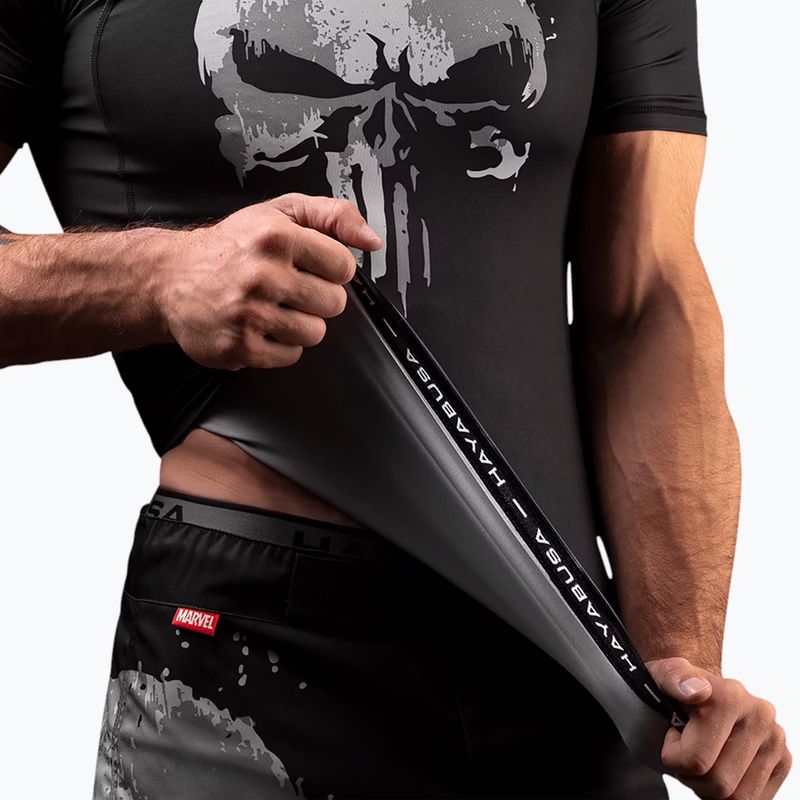 Рашгард чоловічий Hayabusa Marvel The Punisher Rashguard Shortsleeve black 3