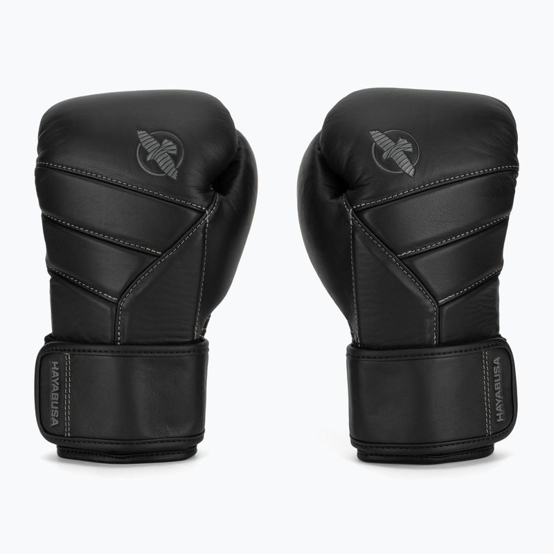 Рукавиці боксерські Hayabusa T3 Kanpeki jet black 2