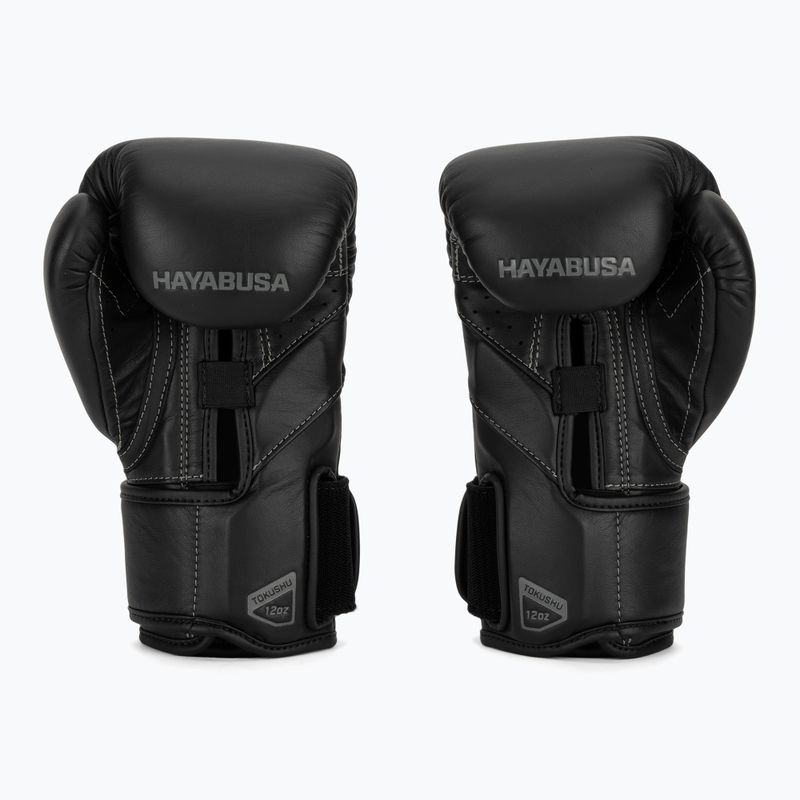 Рукавиці боксерські Hayabusa T3 Kanpeki jet black 3