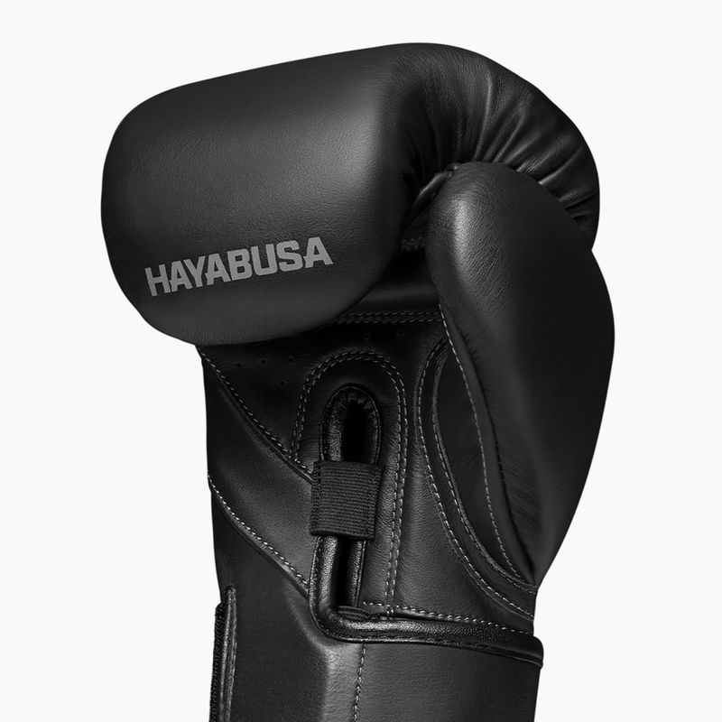 Рукавиці боксерські Hayabusa T3 Kanpeki jet black 3