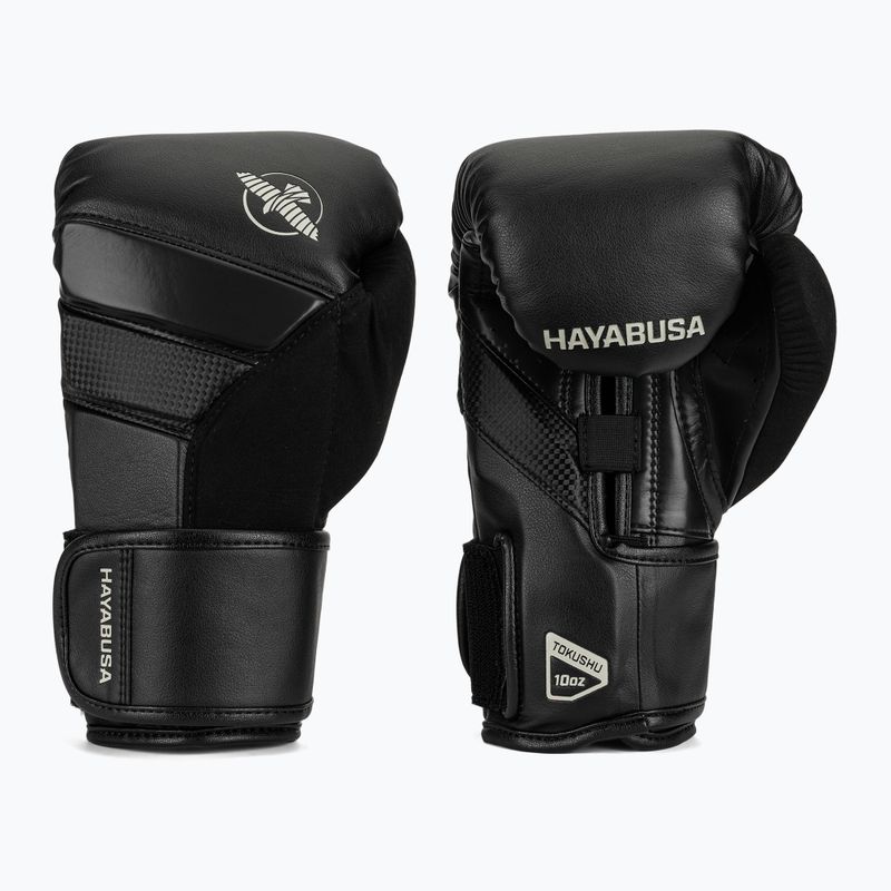 Рукавиці боксерські Hayabusa T3 black 2