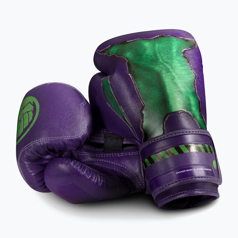 Рукавиці боксерські Hayabusa Marvel's Hulk purple/green 9
