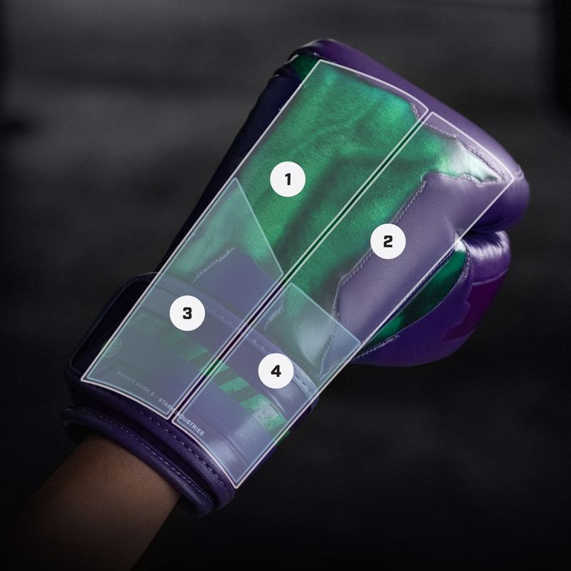 Рукавиці боксерські Hayabusa Marvel's Hulk purple/green 10