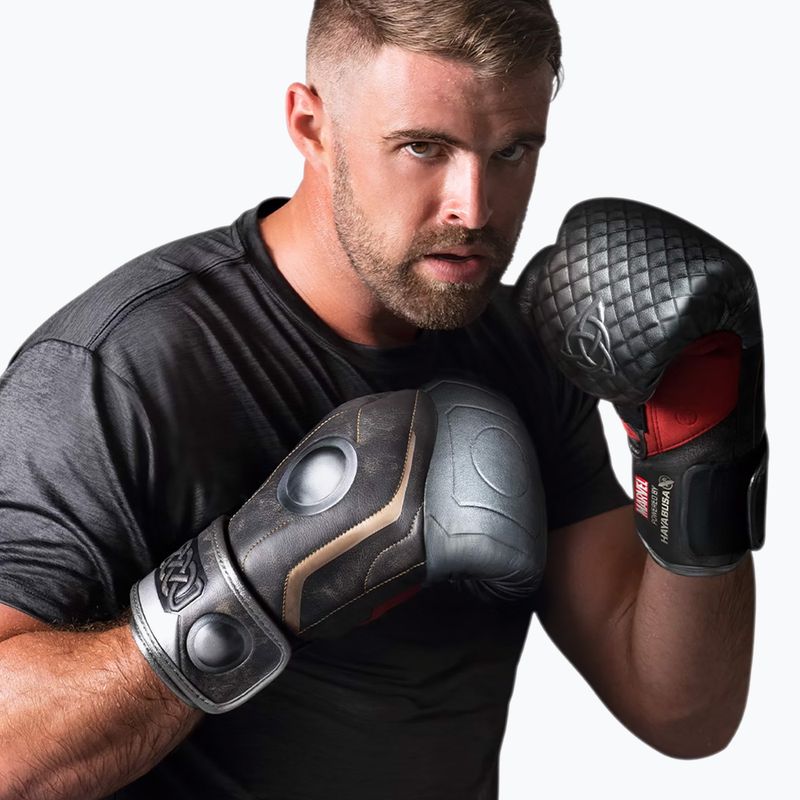 Рукавиці боксерські Hayabusa Thor silver 5