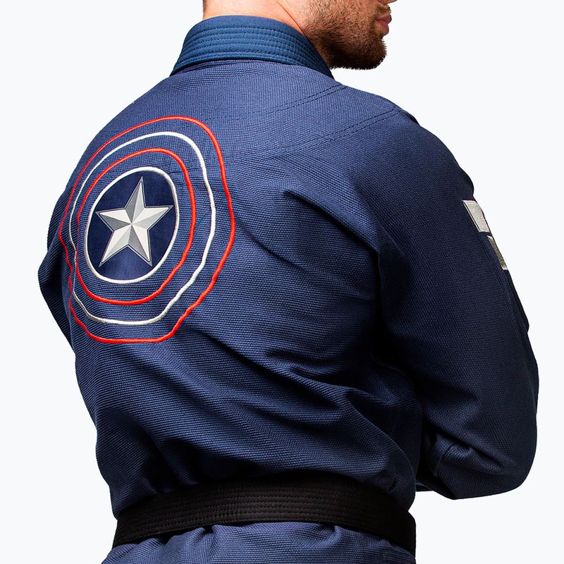 Гі для бразильськго джиу-джитсу Hayabusa Marvel's Captain America blue 5