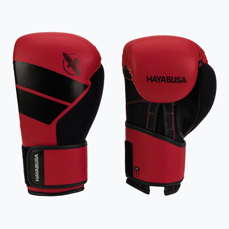 Рукавиці боксерські Hayabusa S4 червоні S4BG