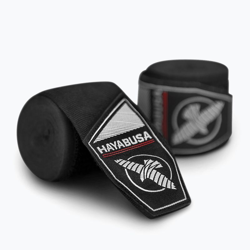 Бинти боксерські Hayabusa Perfect Stretch Youth Hand Wraps 450 см black