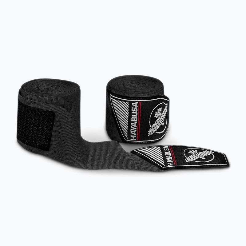 Бинти боксерські Hayabusa Perfect Stretch Youth Hand Wraps 450 см black 2