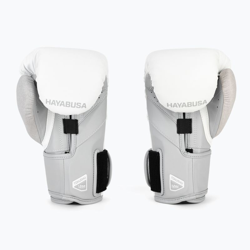 Рукавиці боксерські Hayabusa T3 white/grey 3