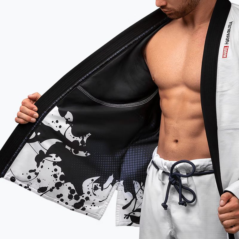GI до бразильського jiu-jitsu Hayabusa Marvel Venom white 4