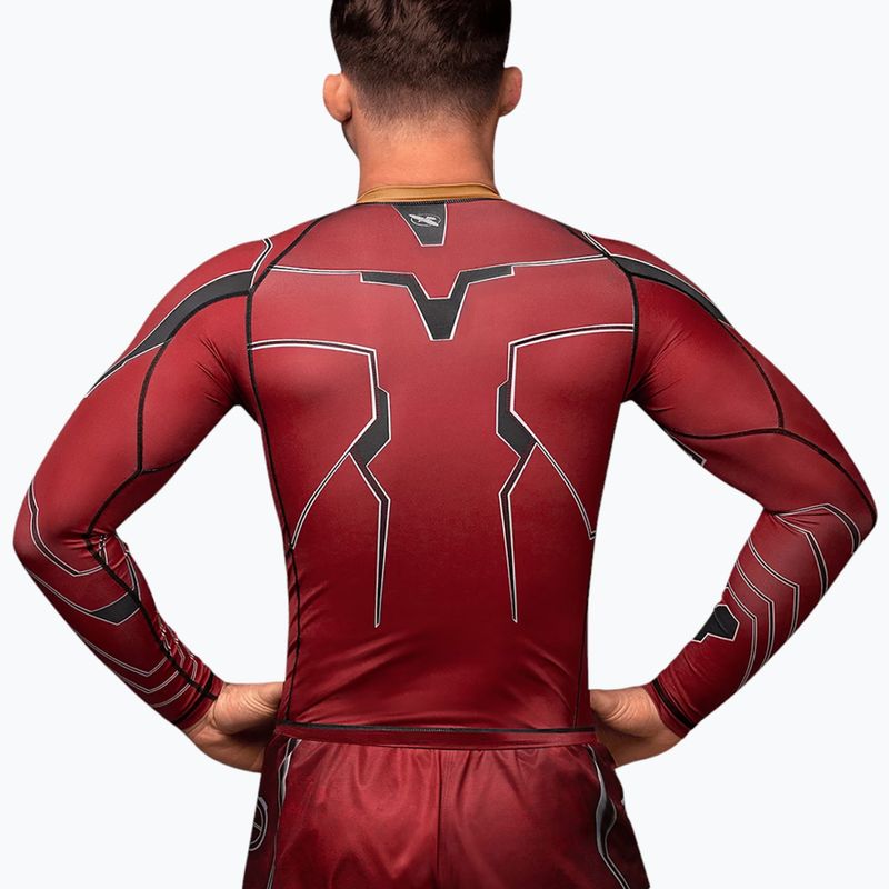 Рашгард лонгслів чоловічий Hayabusa Marvel's Iron Man red 2