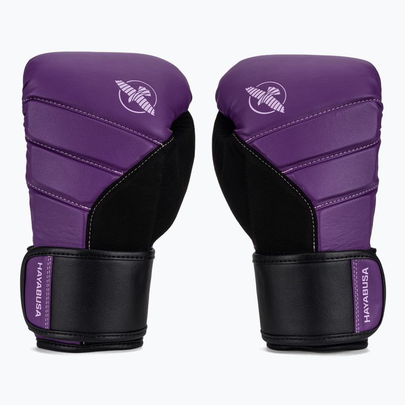 Рукавиці боксерські Hayabusa T3 purple/black 2
