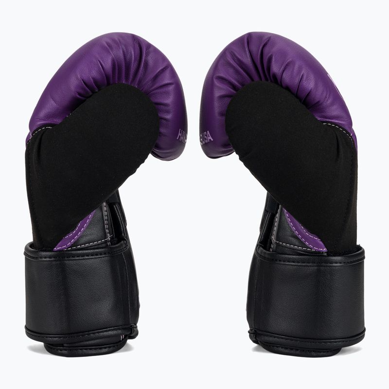 Рукавиці боксерські Hayabusa T3 purple/black 4