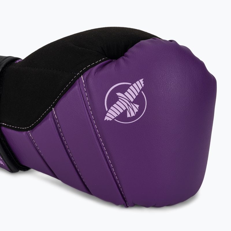 Рукавиці боксерські Hayabusa T3 purple/black 5