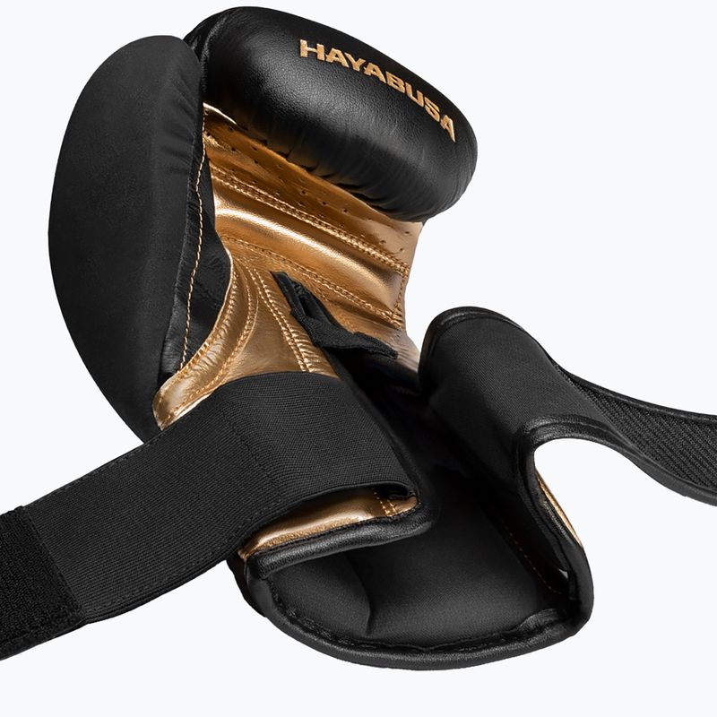 Рукавиці боксерські Hayabusa T3 black/gold 10