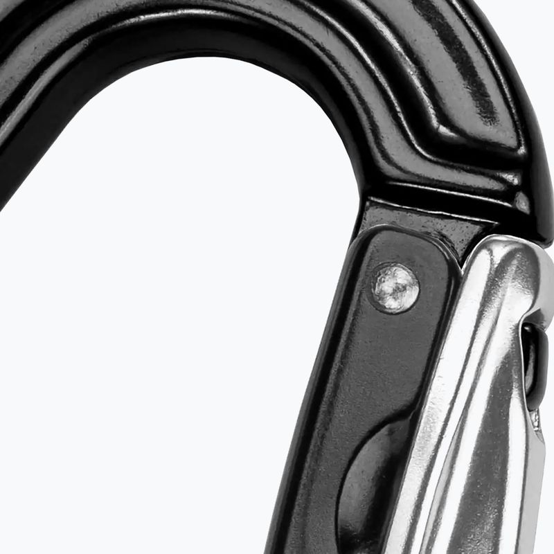 Карабін Grivel Mega K6G Twin Gate black/black 2