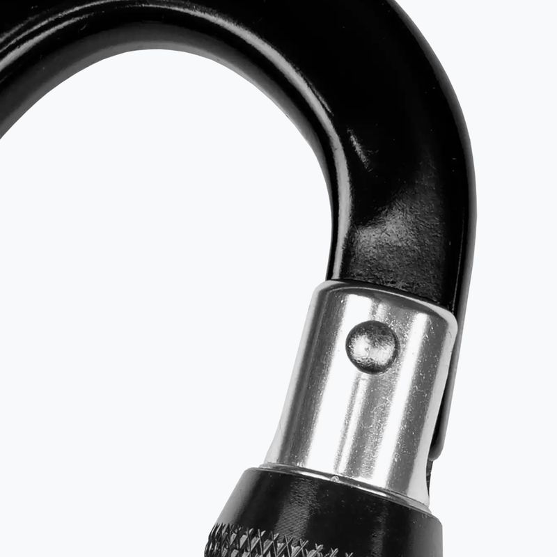 Карабін Grivel Mega K6N Screw Lock black/black 2