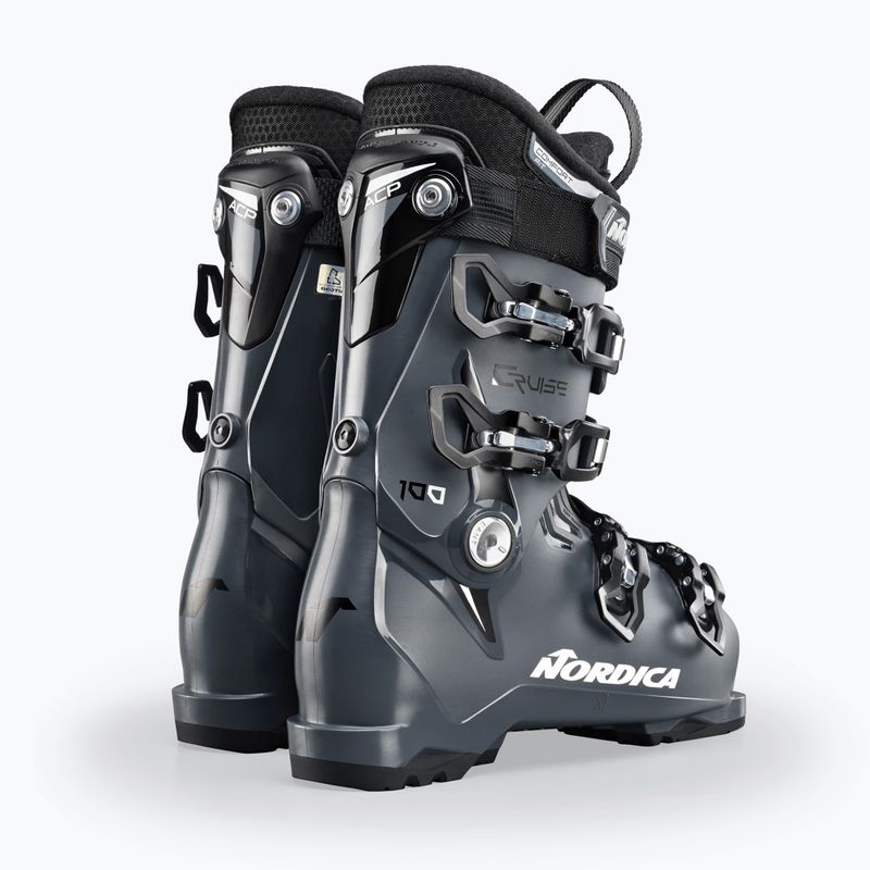 Гірськолижні черевики чоловічі Nordica The Cruise 100 anthracite/black/white 11