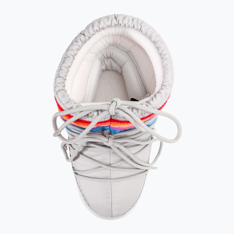 Снігоступи жіночі Moon Boot Icon Low Rainbow glacier grey 6
