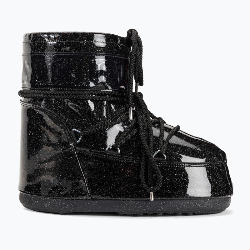 Снігоступи жіночі Moon Boot Icon Low Glitter black 2