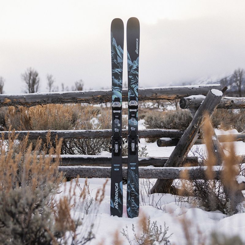 Лижі Nordica Enforcer 89 FLAT black/blue/lime 8