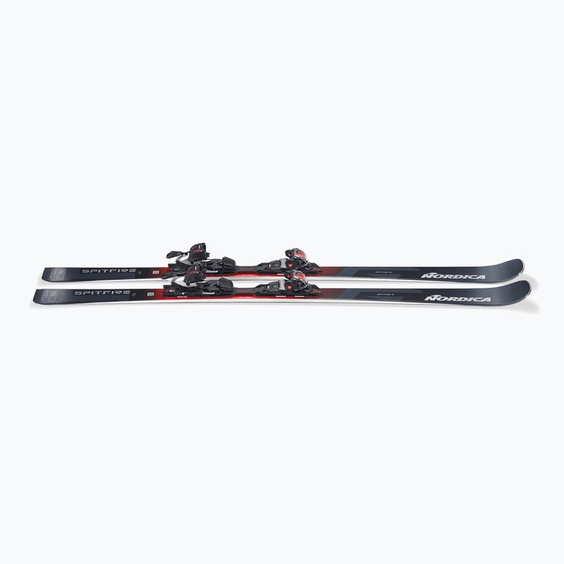 Лижі гірські Nordica Spitfire TI + Кріплення TP2LT11 FDT grey/blue/red/silver 5
