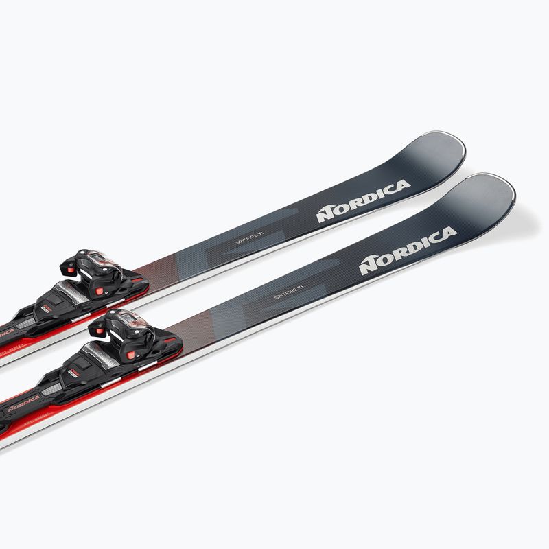 Лижі гірські Nordica Spitfire TI + Кріплення TP2LT11 FDT grey/blue/red/silver 6
