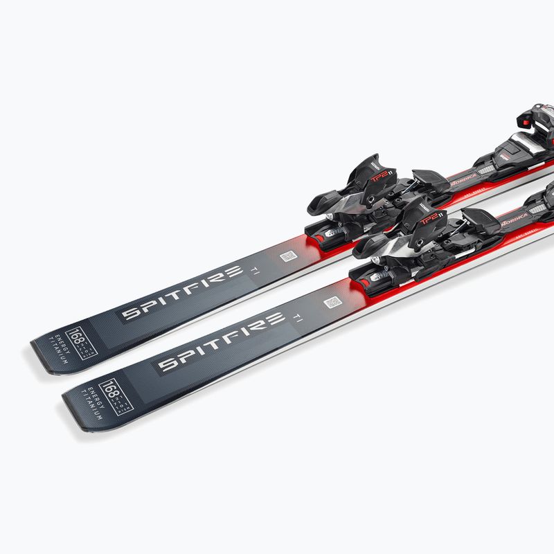 Лижі гірські Nordica Spitfire TI + Кріплення TP2LT11 FDT grey/blue/red/silver 7