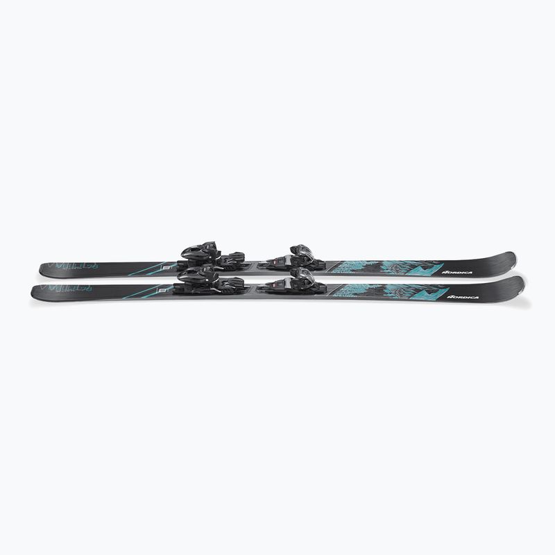 Лижі гірські жіночі Nordica Wild Belle 78 + Кріплення TP2COMP10 FDT black/water 5