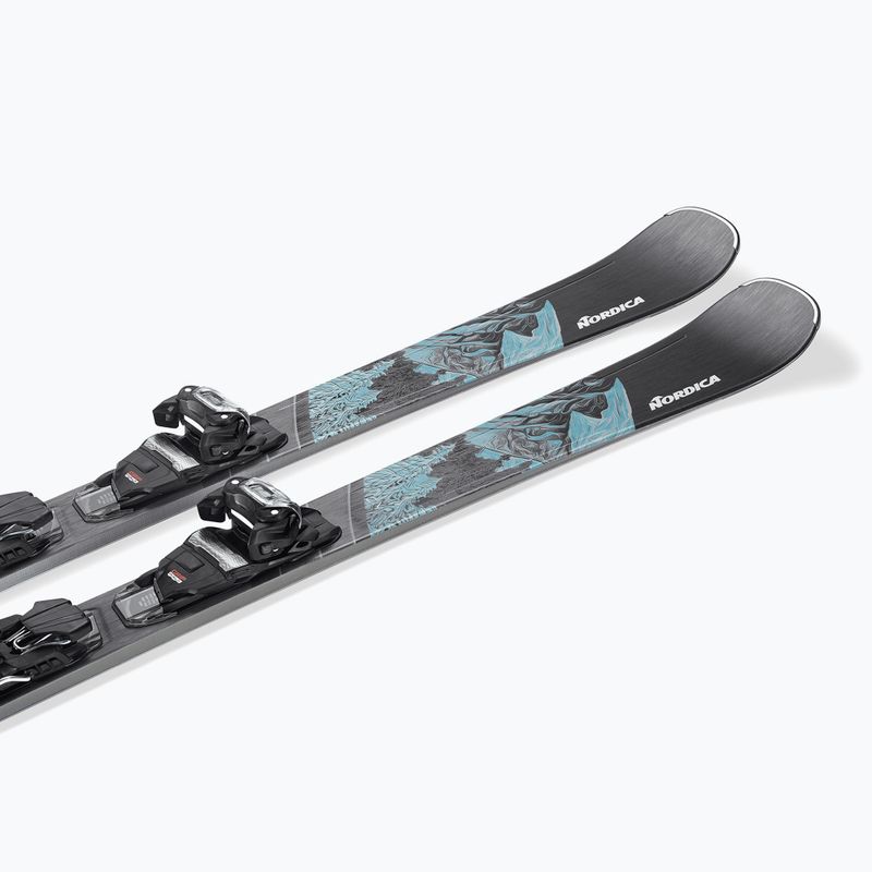 Лижі гірські жіночі Nordica Wild Belle 78 + Кріплення TP2COMP10 FDT black/water 6