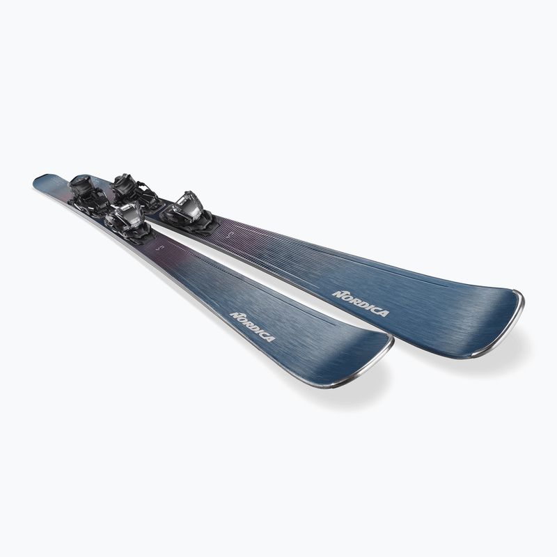 Лижі гірські жіночі + кріплення Nordica Belle 72 + TP2COMP10 FDT midnight-blue/rainbow 4
