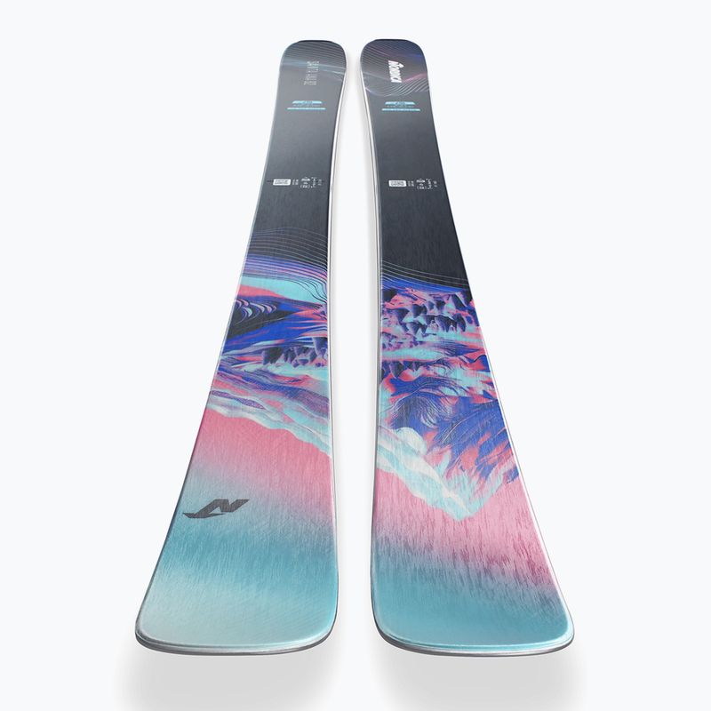 Лижі гірські жіночі Nordica Santa Anna 82 Flat light/blue/coral/midnigh 5