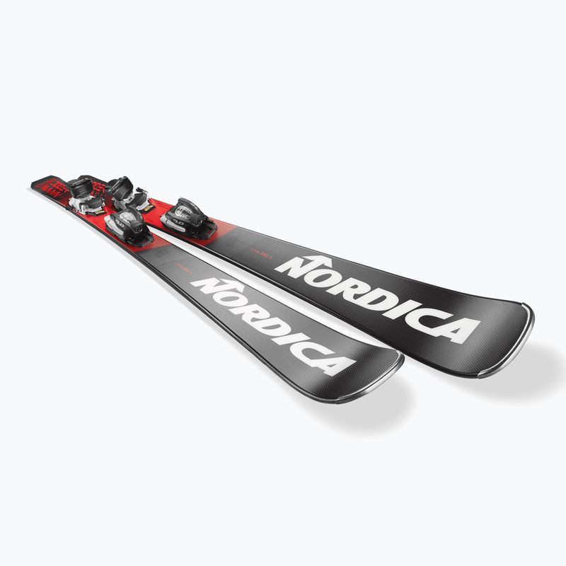 Лижі гірські дитячі Nordica Doberman Combi Pro S + Кріплення J7.0 FDT anthrazite/red 4