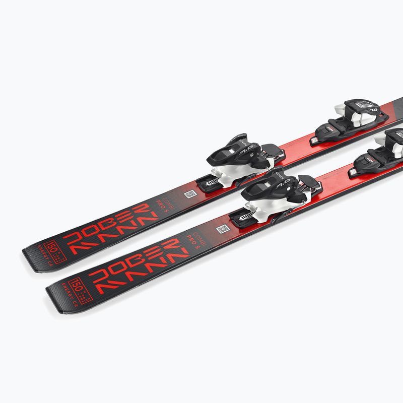 Лижі гірські дитячі Nordica Doberman Combi Pro S + Кріплення J7.0 FDT anthrazite/red 7