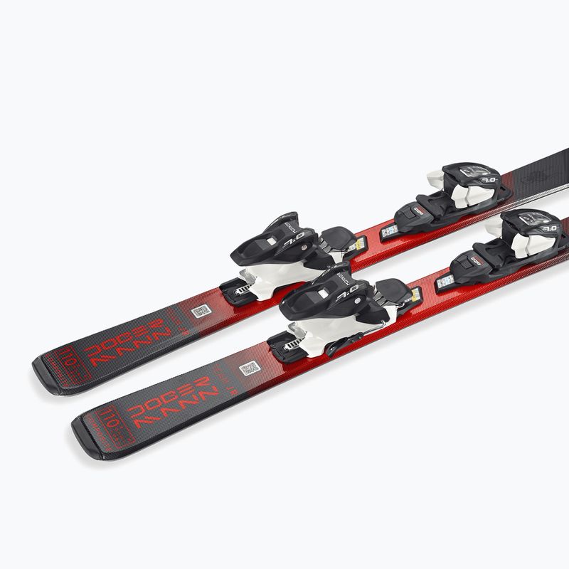 Лижі гірські дитячі + кріплення Nordica Team JR (110-150) + J7.0 FDT black/red 7