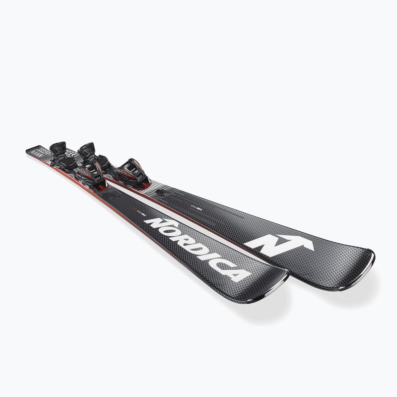 Лижі гірські + кріплення Nordica Doberman Multigara DC + Comp 13 FDT black/white 4