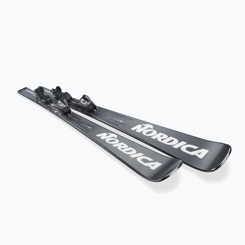 Лижі гірські + кріплення Nordica Multigara DC 74TI + Comp 12 FDT greyblue/white 4