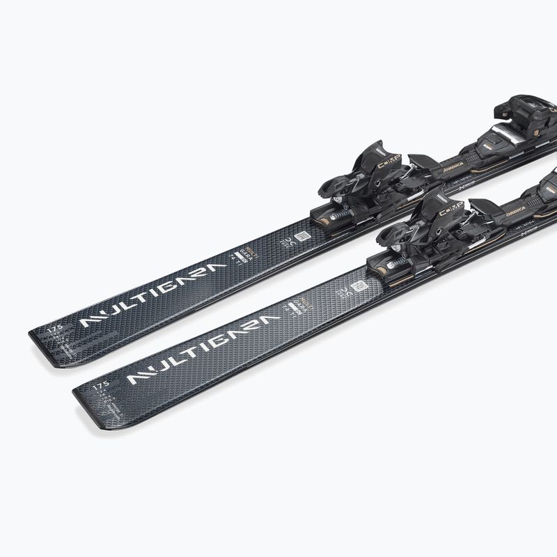 Лижі гірські + кріплення Nordica Multigara DC 74TI + Comp 12 FDT greyblue/white 7