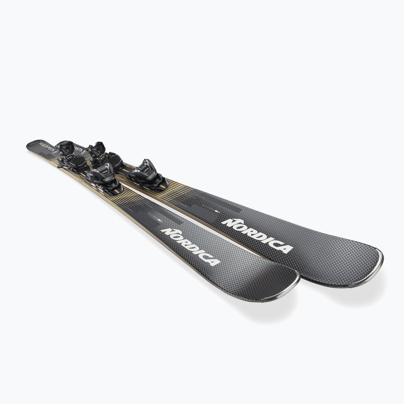 Лижі гірські + кріплення Nordica Multipista DC 80TI + TPX 12 FDT anhtracite/white 4