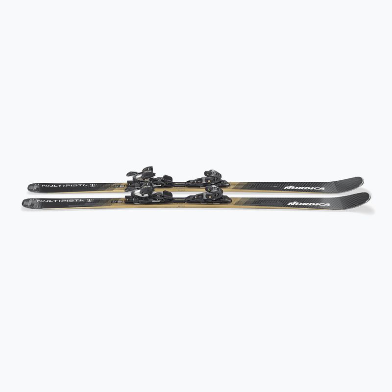 Лижі гірські + кріплення Nordica Multipista DC 80TI + TPX 12 FDT anhtracite/white 5