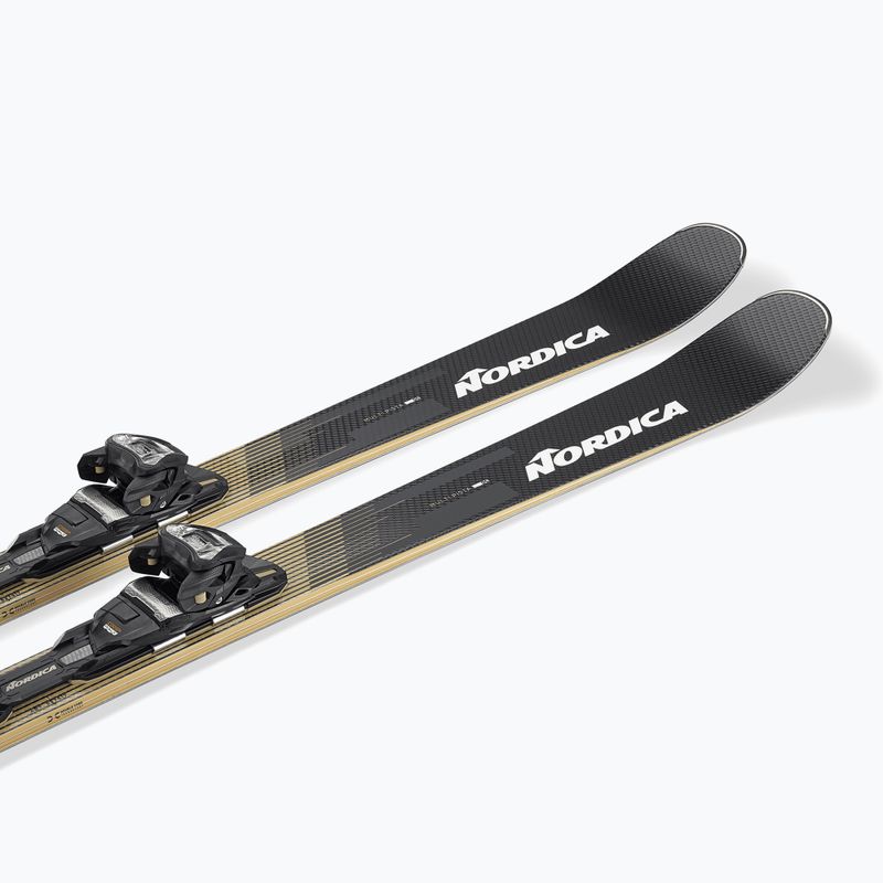 Лижі гірські + кріплення Nordica Multipista DC 80TI + TPX 12 FDT anhtracite/white 7