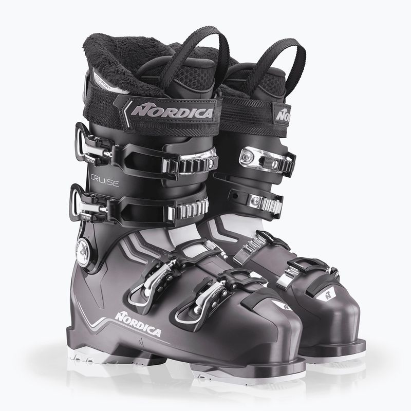 Черевики лижні жіночі Nordica The Cruise 75 W purple/black/white 7