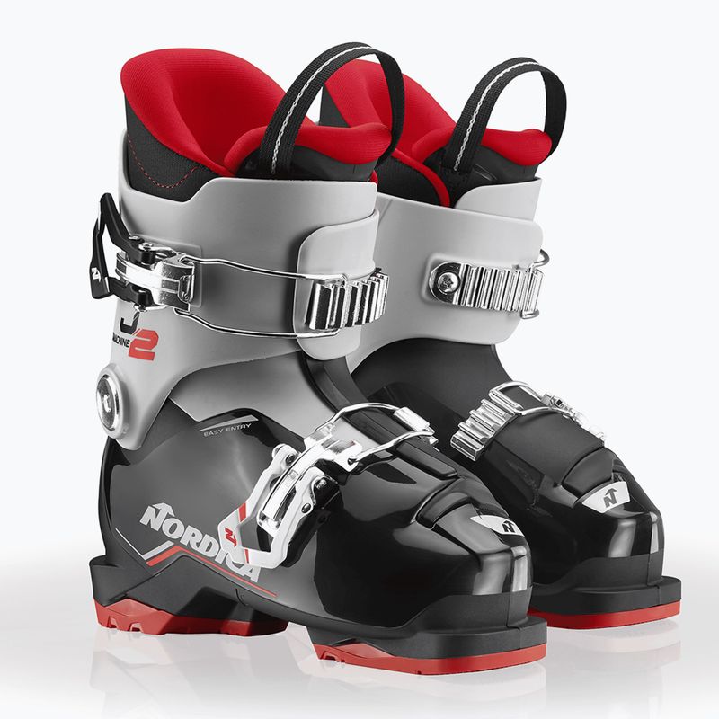Черевики лижні дитячі Nordica Speedmachine J 2 black/grey/red 7
