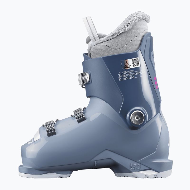 Черевики лижні дитячі Nordica Speedmachine J 3 blue/light blue/fucsia 2