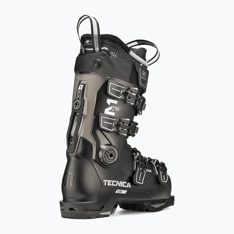 Черевики лижні жіночі Tecnica Mach1 95 LV W TD2 GW black / gold 6