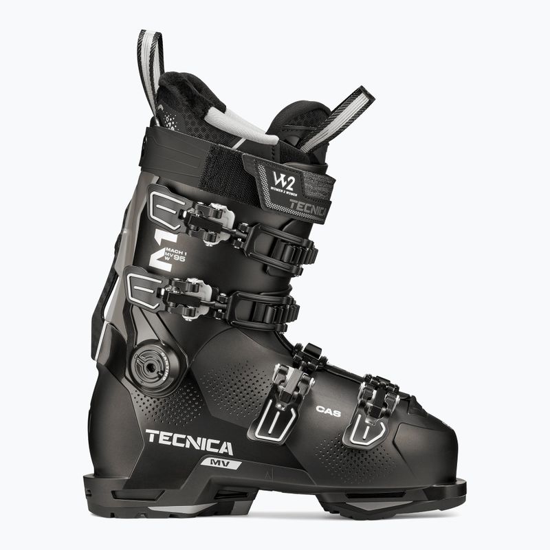Черевики лижні жіночі Tecnica Mach1 95 MV TD2 GW black/gold 2