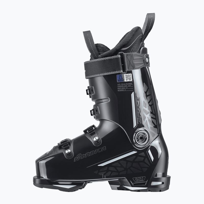 Черевики лижні жіночі Nordica Pro Machine 3 95 W GW black/light blue/white 2