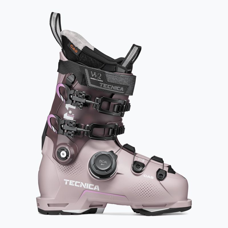 Черевики лижні жіночі Tecnica Mach BOA 105 MV W GW brown land 2